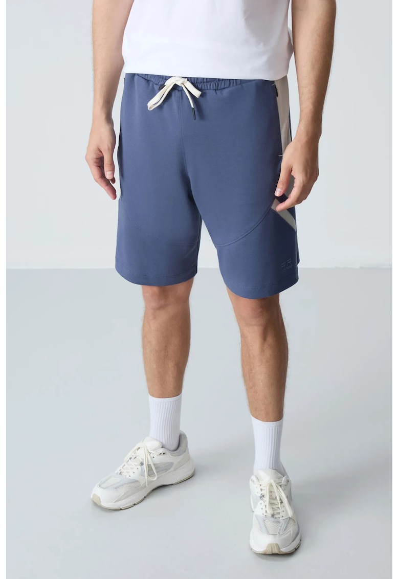 Pantaloni scurti - Barbati - Pantaloni scurti de trening din fleece TOMMY pentru barbati - Bleumarin