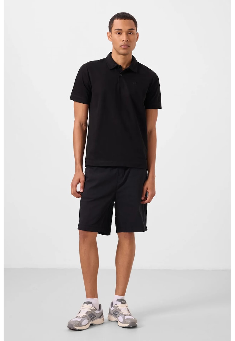 Pantaloni scurti - Barbati - Pantaloni scurti chino TOMMY pentru barbati - croiala Negru -