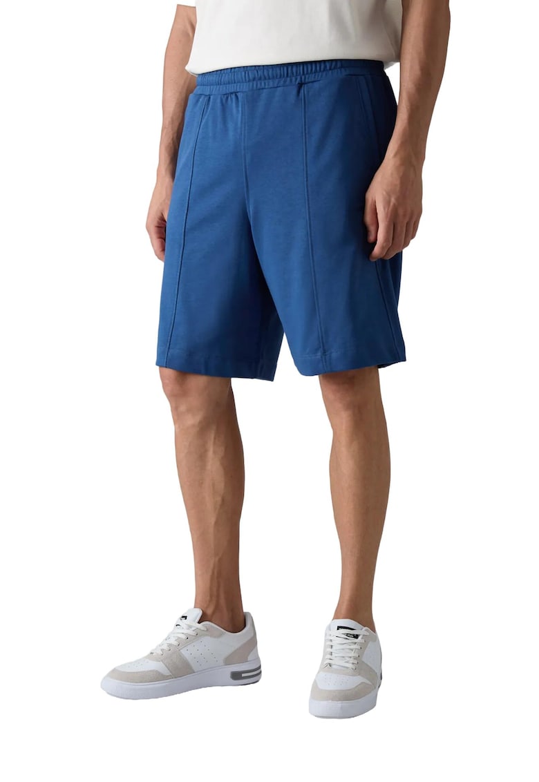 Pantaloni scurti - trening - confortabili - Moroccan Blue - bumbac/poliester -