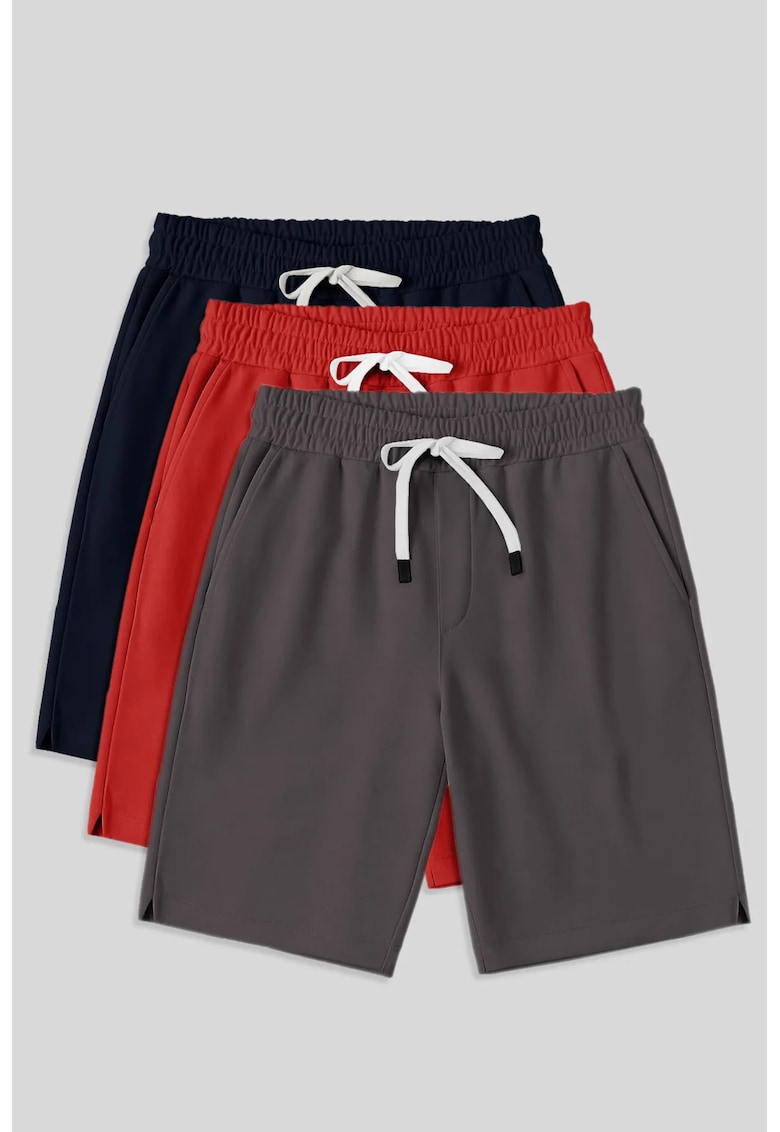 Pantaloni scurti - Barbati - Pantaloni scurti TOMMY din jerseu amestec bumbac pentru barbati - Multicolor -