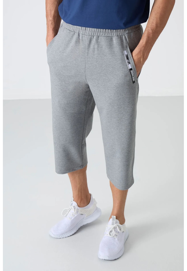 Pantaloni scurti - Barbati - Pantaloni Capri TOMMY pentru cu Gri -