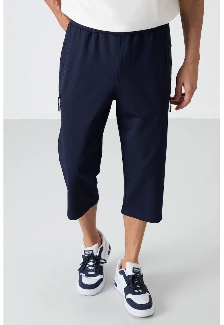 Pantaloni scurti - Barbati - Pantaloni scurti Capri ciclism TOMMY barbati - Albastru marin -