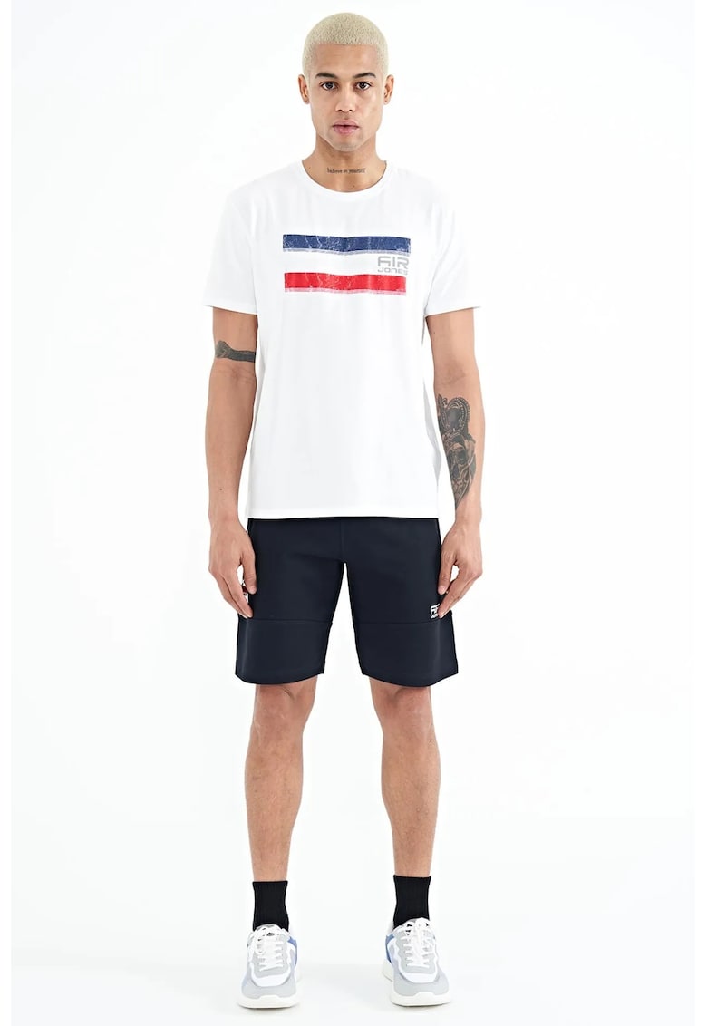Pantaloni scurti - Barbati - Pantaloni scurti uni TOMMY pentru barbati - Negru -