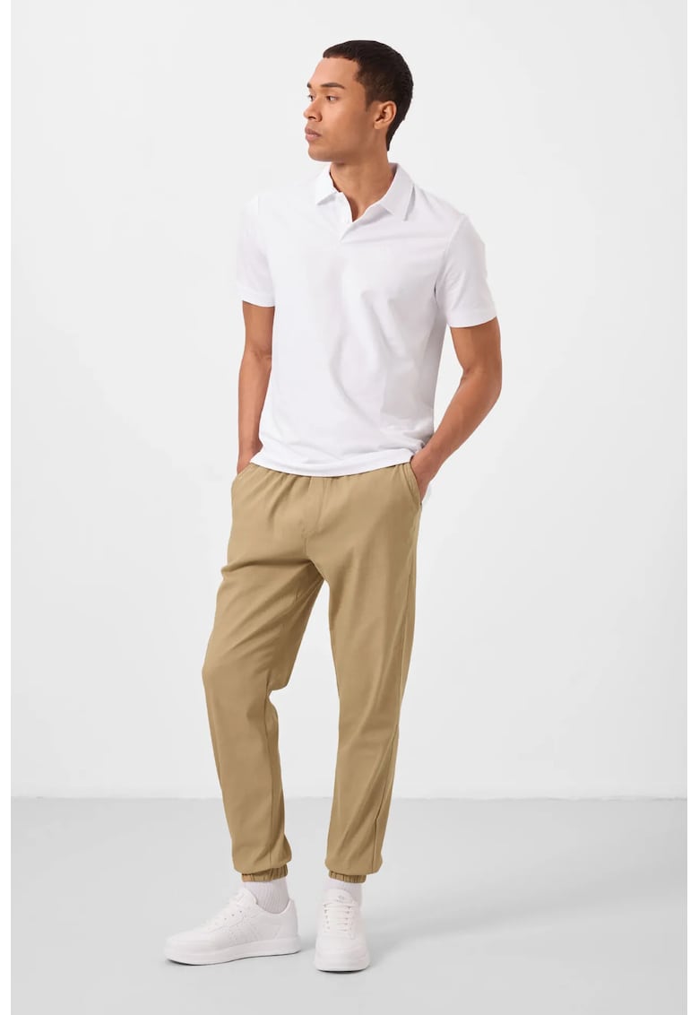 Pantaloni - Barbati - TOMMY pentru cu croiala Verde Kaki -