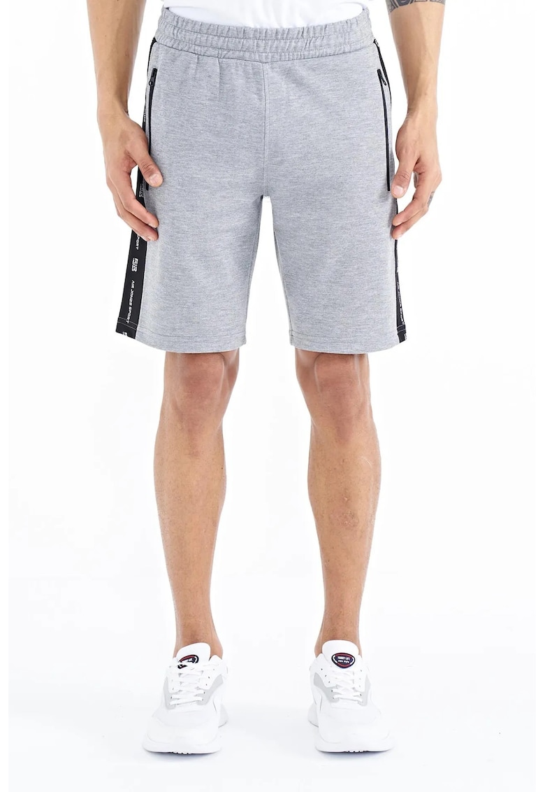 Pantaloni scurti - Barbati - Pantaloni scurti de trening TOMMY barbati - Gri deschis -