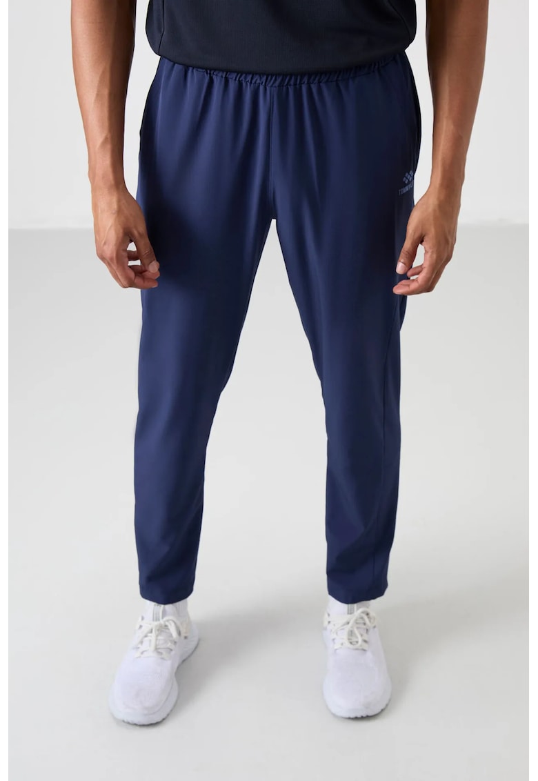 Pantaloni de trening - Barbati - Pantaloni de trening TOMMY pentru barbati - croiala dreapta - fara cusaturi - Bleumarin