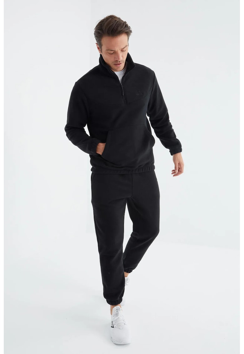 Set Trening Barbati Negru - Poliester - Set