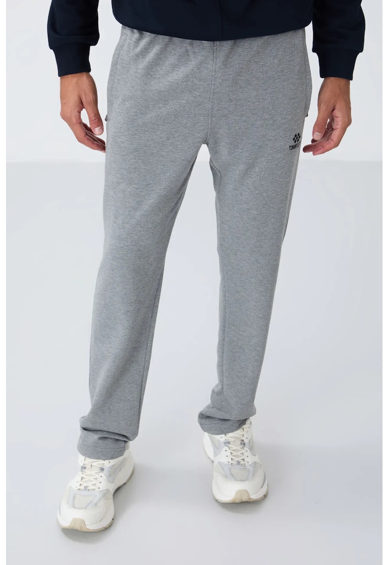 Pantaloni de trening - Barbati - Pantaloni de trening TOMMY pentru barbati - croiala Gri deschis -