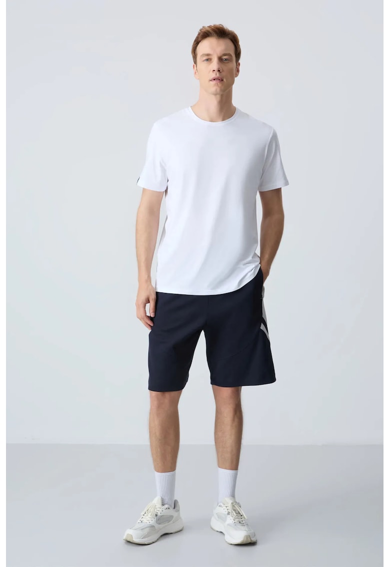Pantaloni scurti - Barbati - Pantaloni scurti de trening din fleece TOMMY pentru barbati -