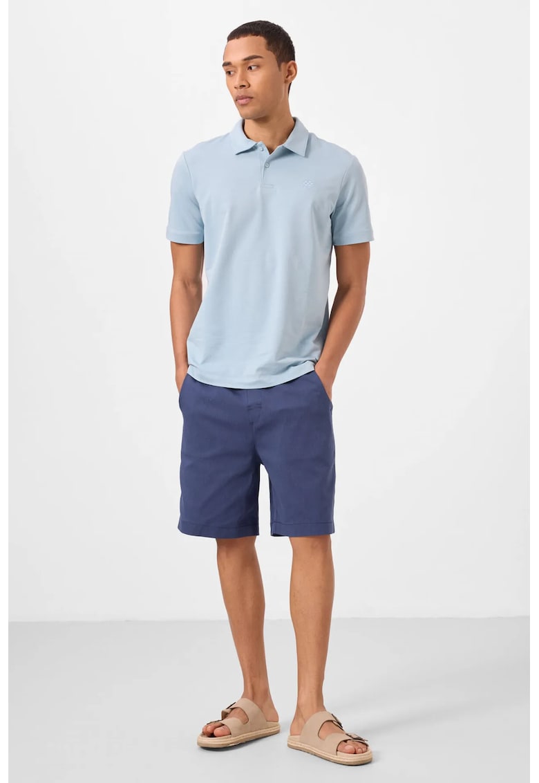Pantaloni scurti - Barbati - Pantaloni chino TOMMY barbati - Albastru marin -