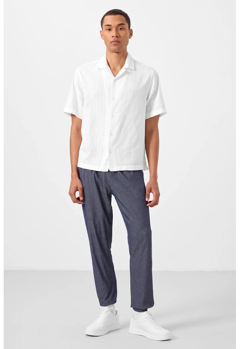 Pantaloni - Barbati - Chino TOMMY pentru cu croiala Albastru Marin -