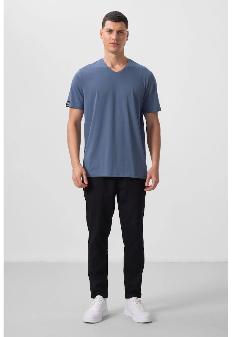 Pantaloni - Barbati - TOMMY din gabardina pentru Negru -