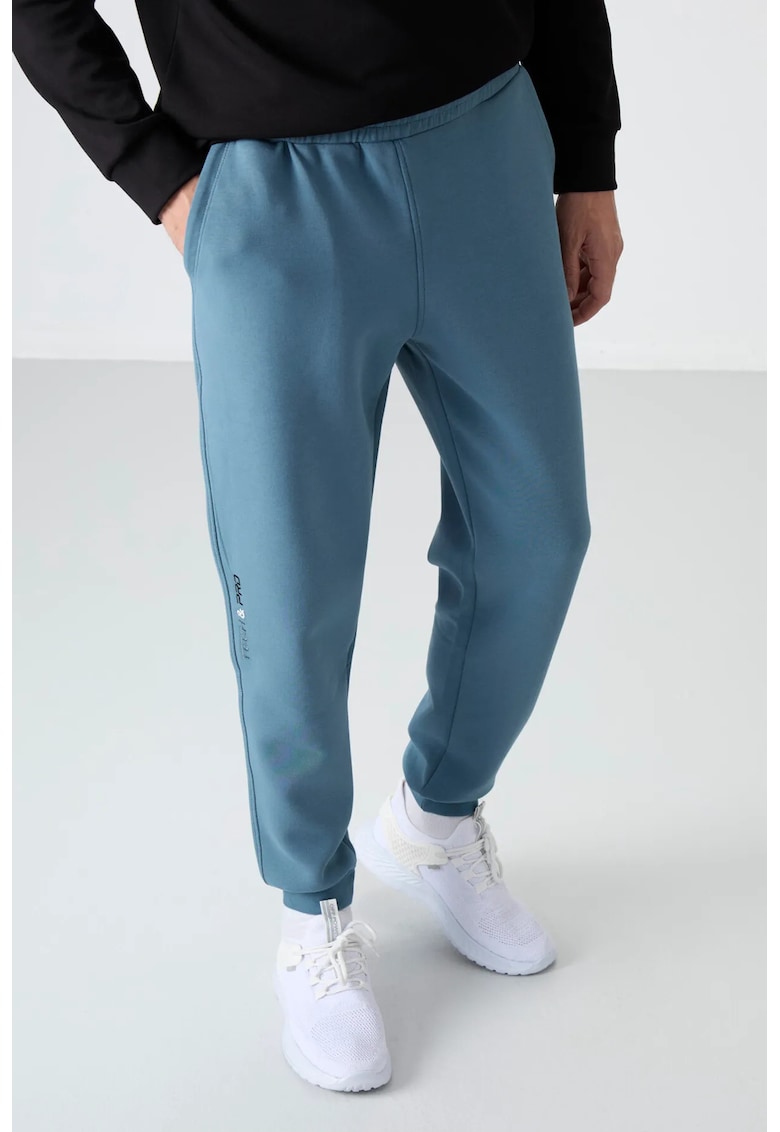 Pantaloni de trening - Barbati - Pantaloni de trening TOMMY Slim Jogger pentru barbati - Maya Blue -