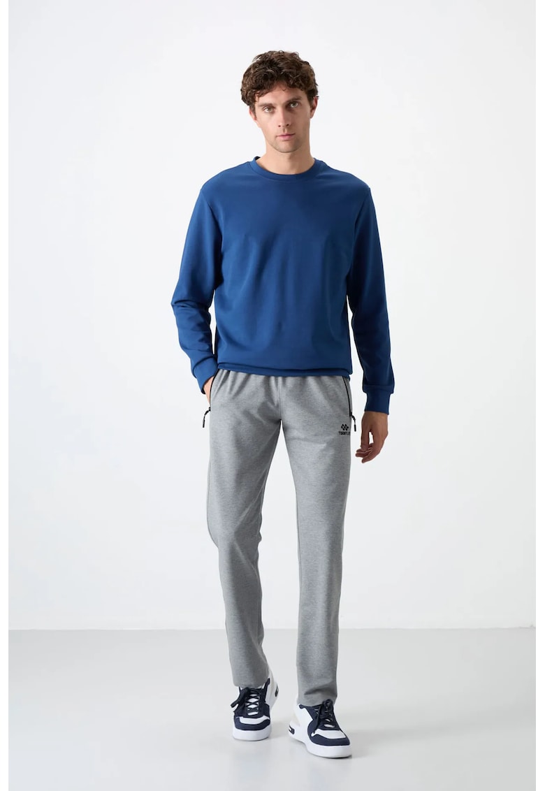 Pantaloni de trening - Barbati - Pantaloni de trening TOMMY pentru croiala Gri deschis -