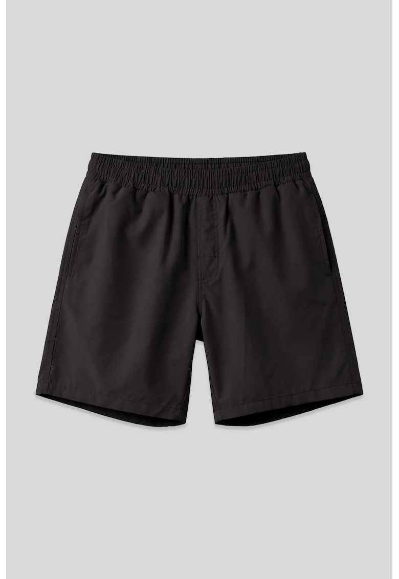 Costum de baie - pantaloni scurti - poliester - Negru
