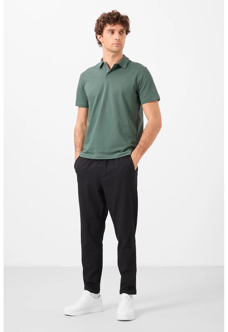 Pantaloni - Barbati - TOMMY din gabardina pentru barbati - Negru -
