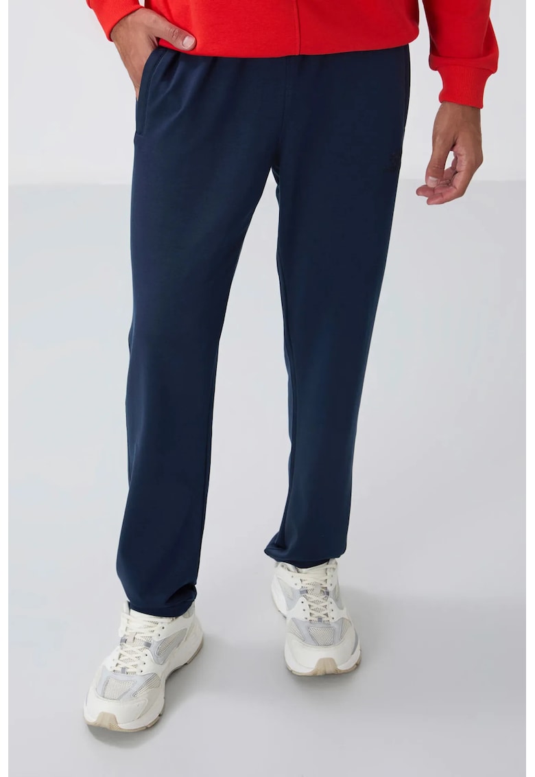 Pantaloni de trening - Barbati - Pantaloni de trening TOMMY pentru barbati - croiala slim - picior drept - Bleumarin