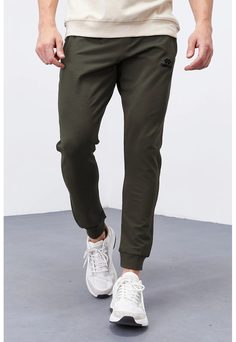 Pantaloni de trening - Barbati - Pantaloni de trening TOMMY din pentru barbati - Verde Olive -