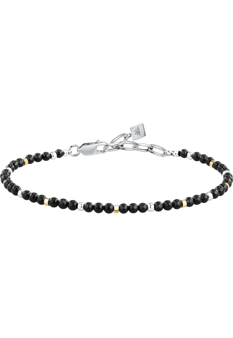 Bratara S1759 - Argintiu - Auriu - Negru