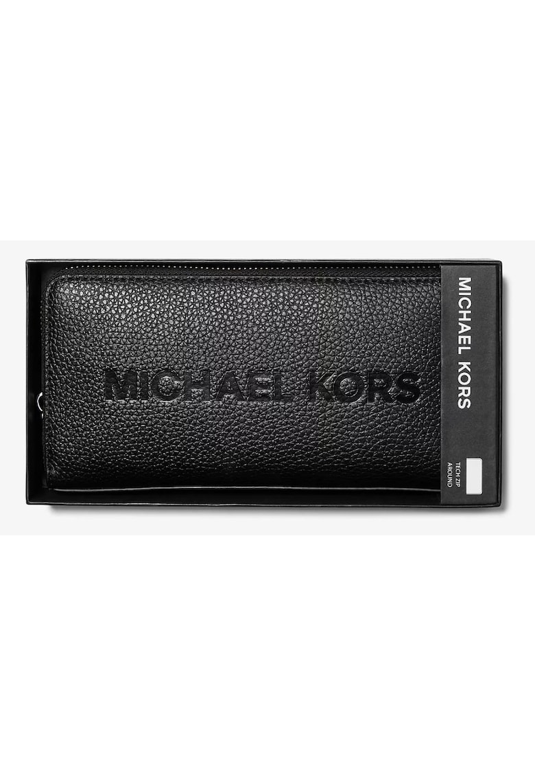 Portofel dama din piele 36S4LCOZ3L Negru 21 x 11 x 1.5 cm