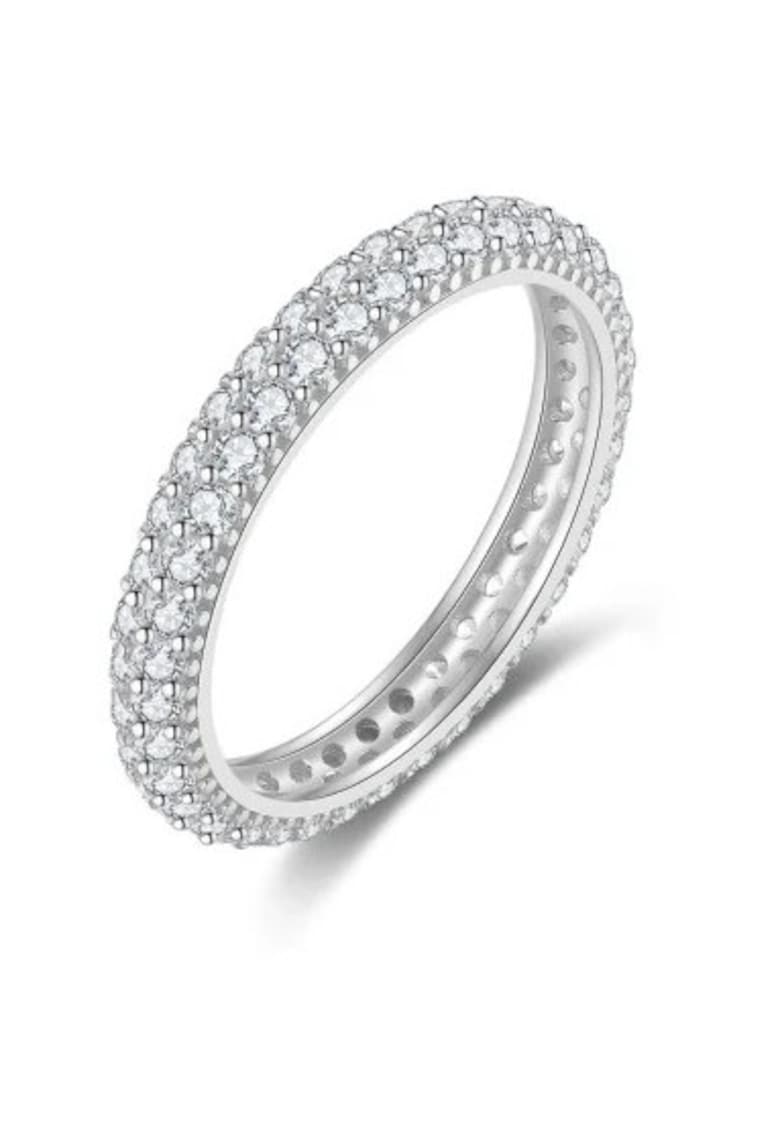 Inel Eternity Trio din Argint 925 si Zirconii Premium - pentru femei -