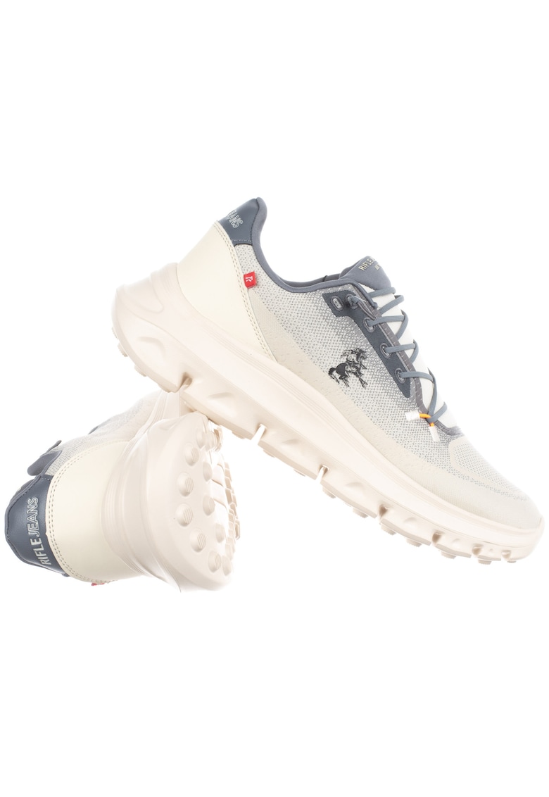 Pantofi sport cu detalii din textil Skyride