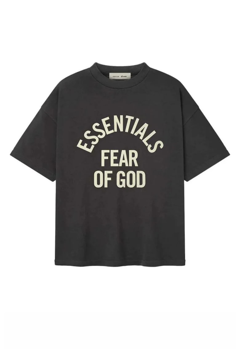 Tricou barbati - Essentials Campus 90s - Negru