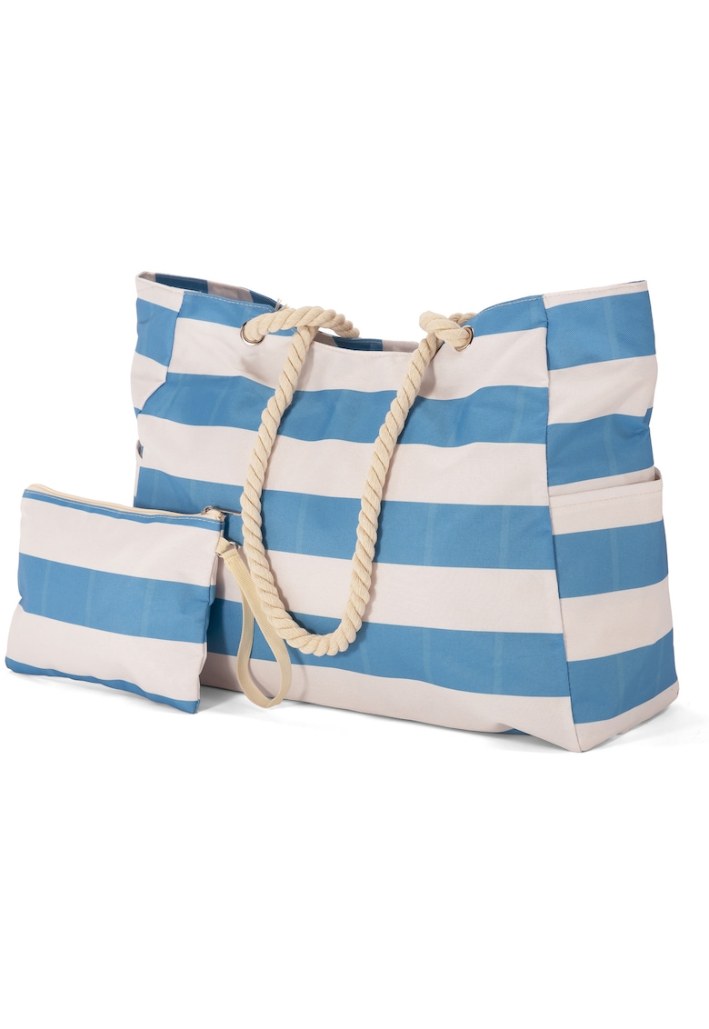 Geanta de Plaja 50x36x26 cm - 46L - Poliester - BZ 5925 - Albastru