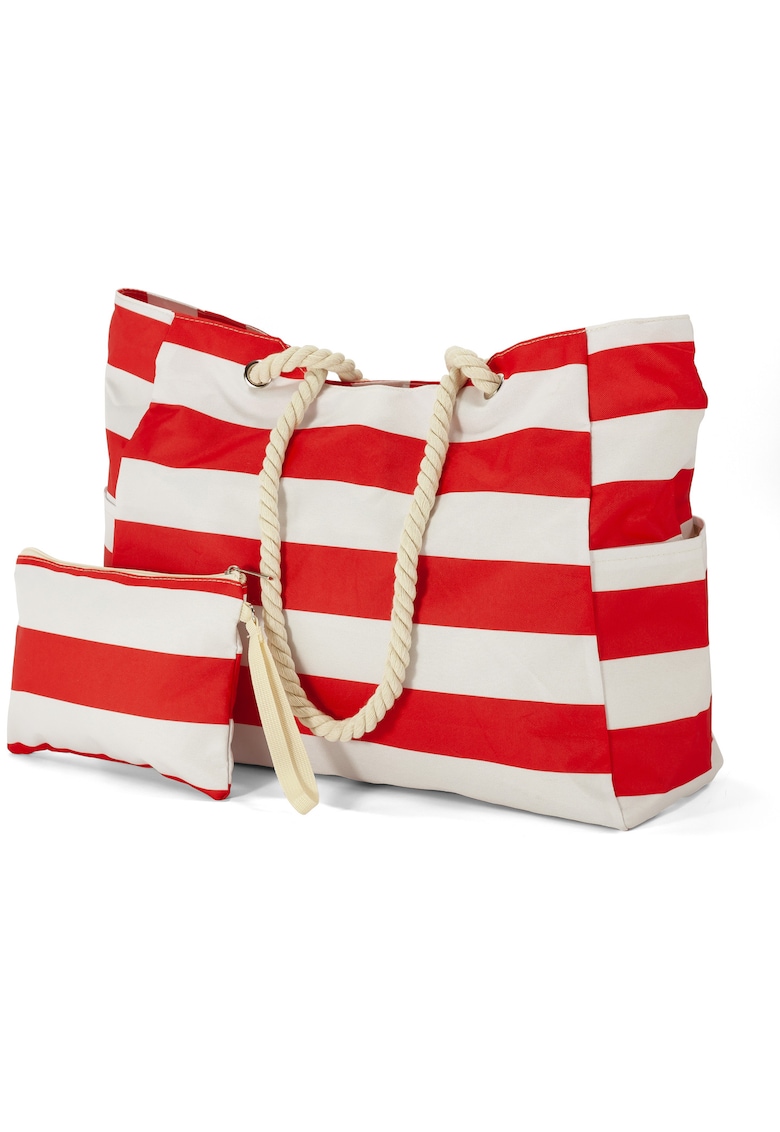 Geanta de Plaja 50x36x26 cm - 46L - Poliester - BZ 5925 - Rosu