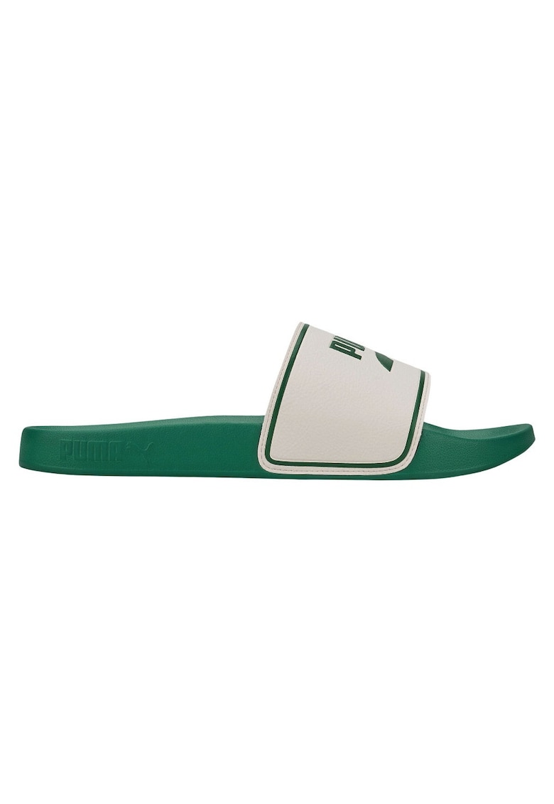 Papuci cu model colorblock si logo
