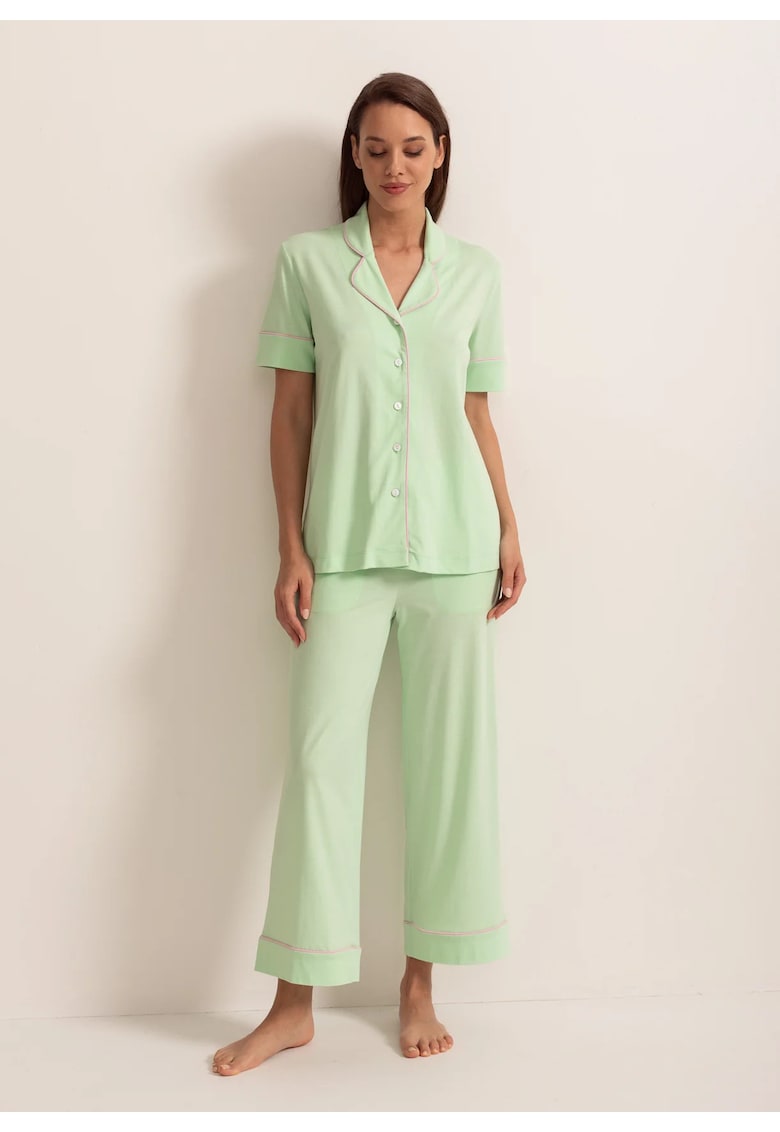 Pijama Ana din Material Modal - Uni
