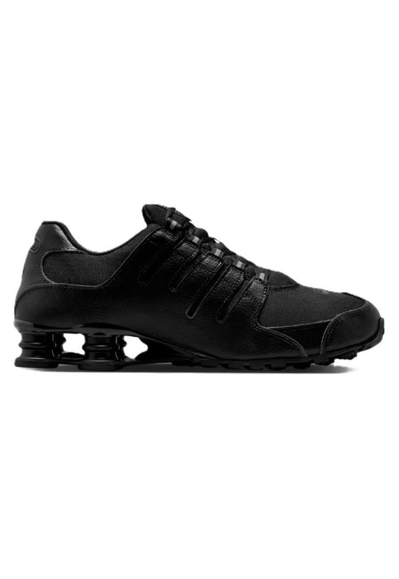 Pantofi sport barbati - Piele ecologica - Negru -
