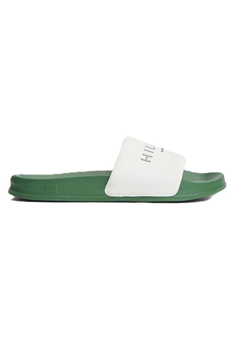 Papuci barbati - Sintetic - Verde - Verde