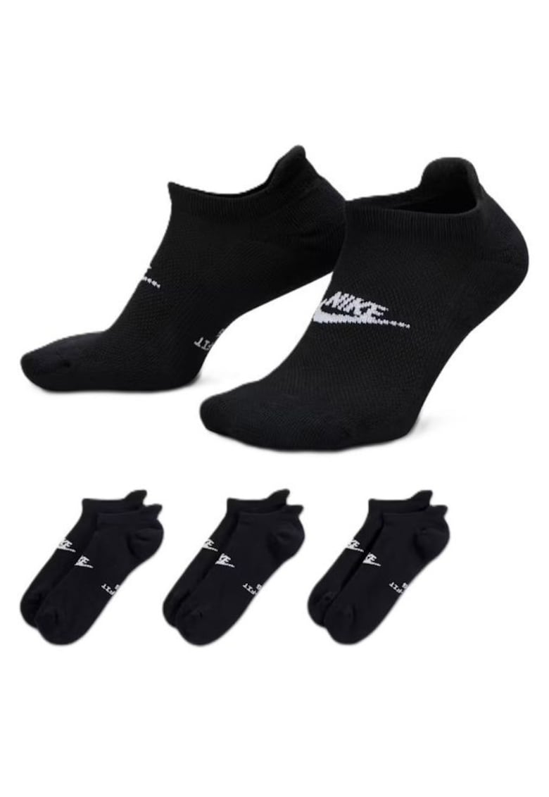 Sosete unisex - Bumbac - Negru - Negru