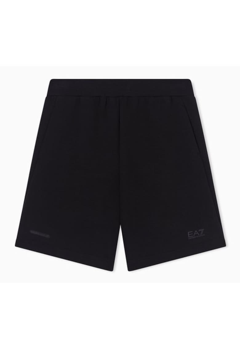 Sort barbati - Bumbac - Negru - Negru