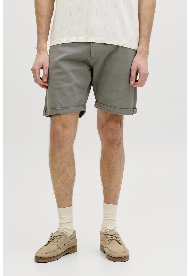 Bermude din denim regular fit Bricky - Grej