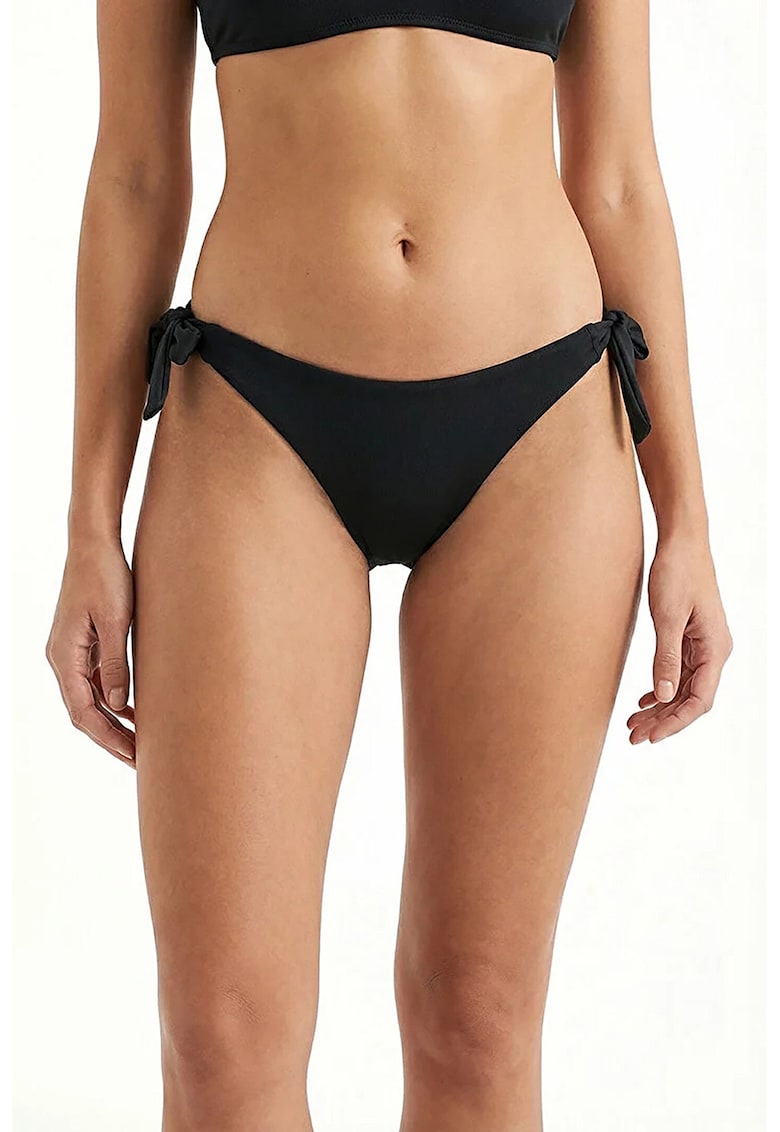 Slip clasic cu prindere laterala - Negru