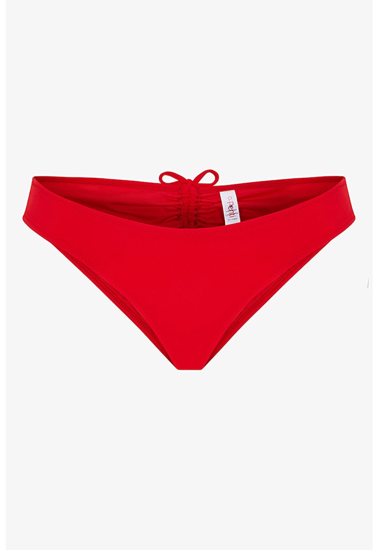 Slip brazilian cu talie joasa - Rosu