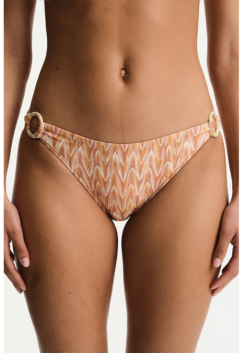 Slip cu imprimeu grafic - Multicolor