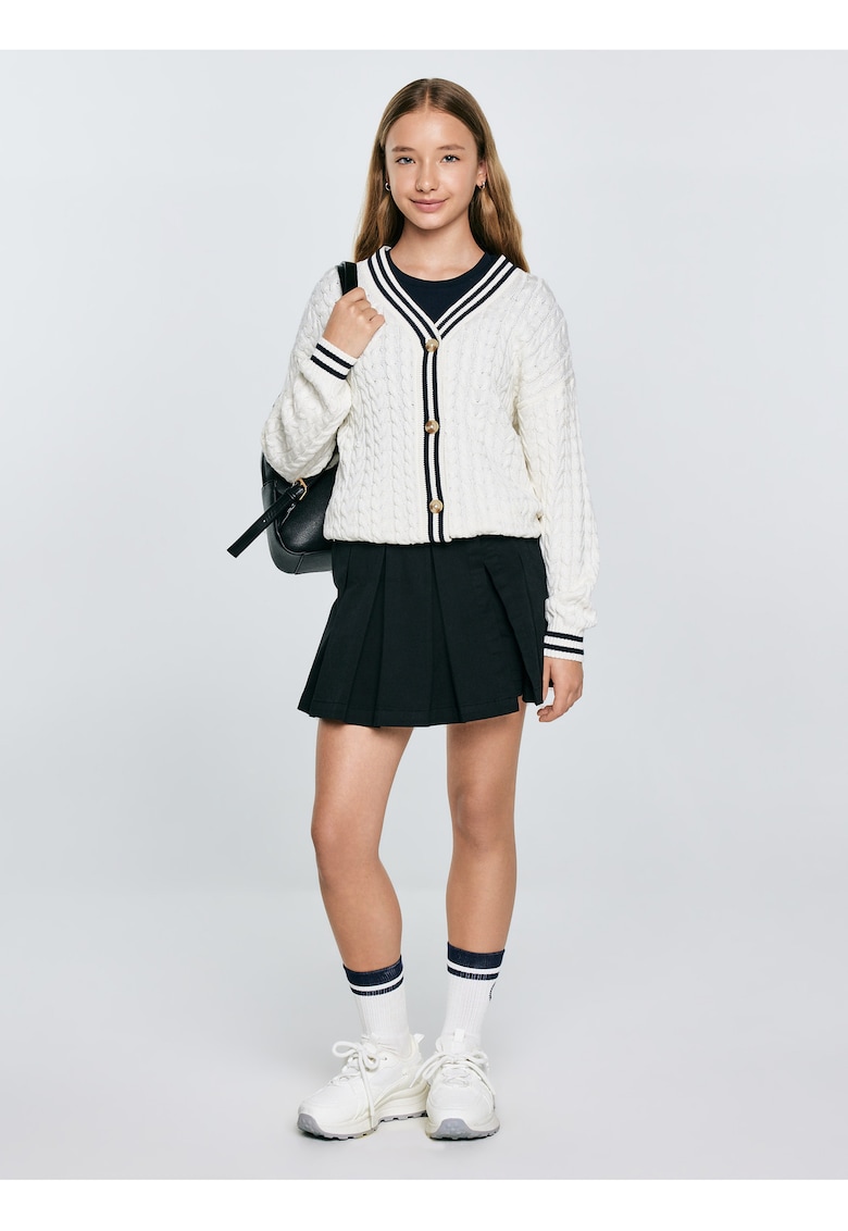 Cardigan cu model cu torsade Misia 102
