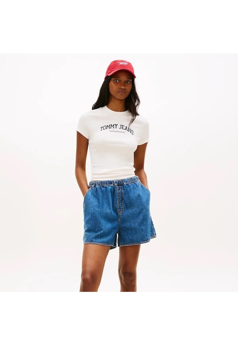 Sort TJW ESS CHAMBRAY SHORTS EXT-DW0DW22270-1A5