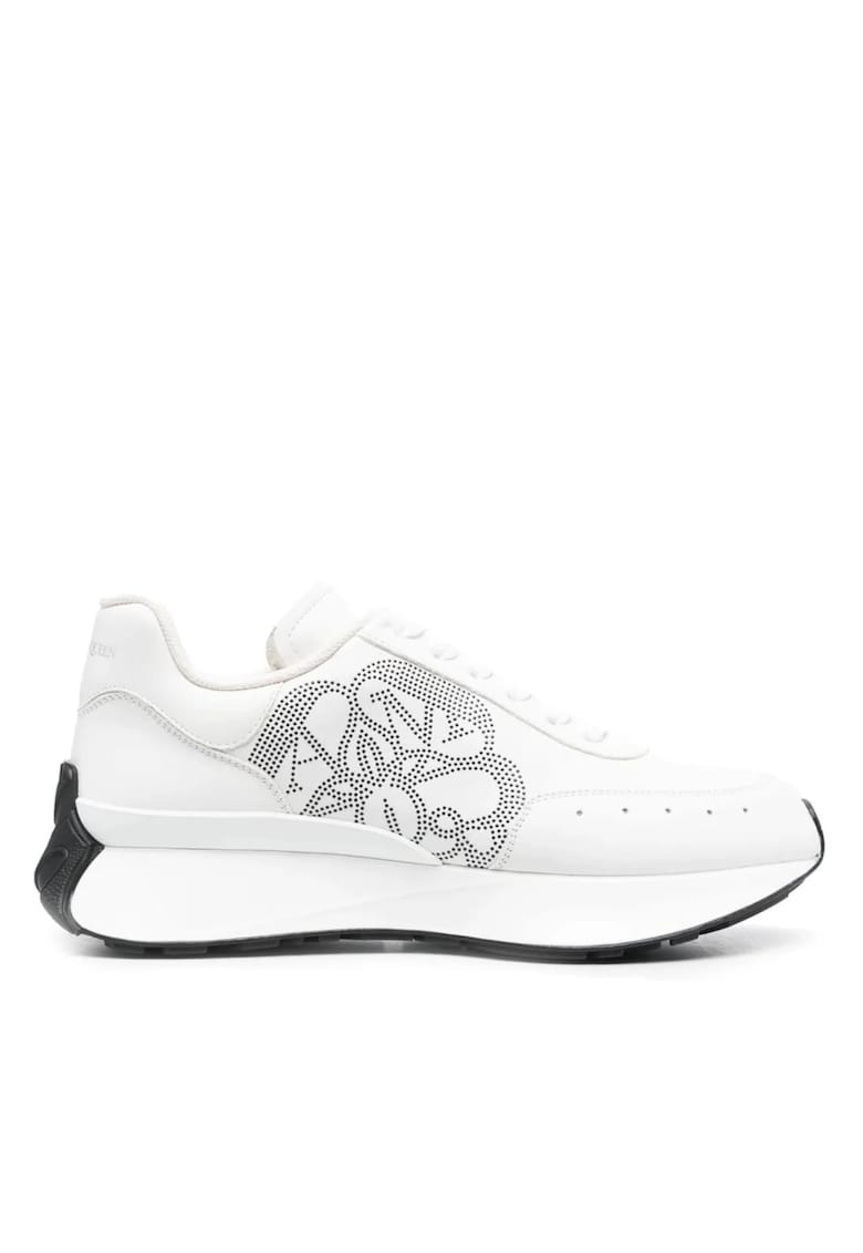 Sneakers femei - Sprint Runner - Alb/Negru