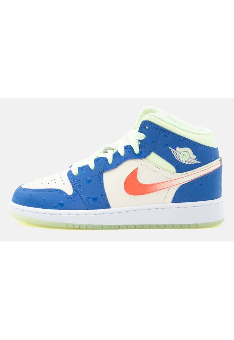 Pantofi sport dama - Air 1 Mid “Game Royal Barely Volt Infrared” II1258-400 - Albastru