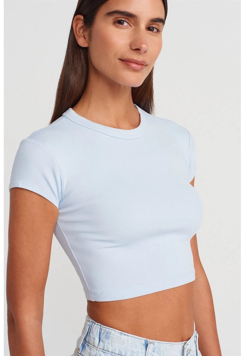 Tricou dama albastru deschis - Baby Blue/Albastru deschis