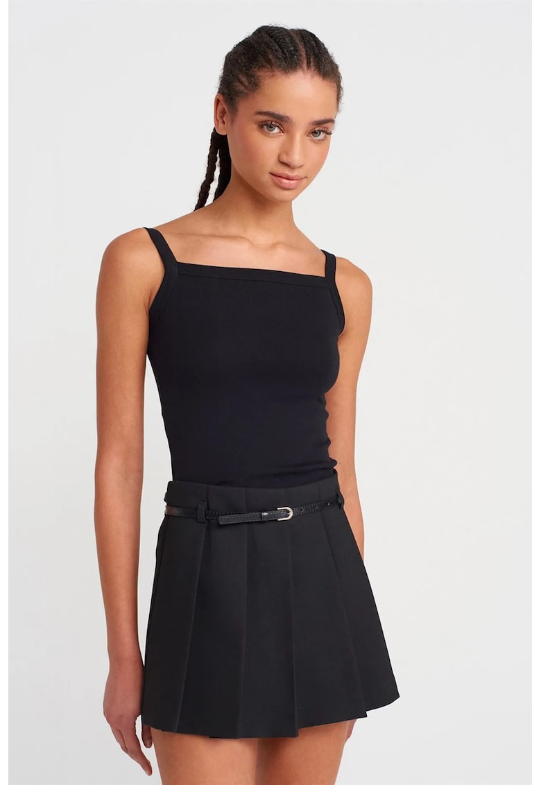 Bluze dama - Bluza Cami - casual - negru - 100% bumbac
