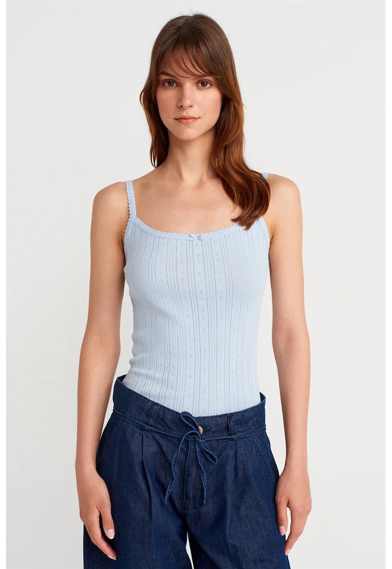 Bluza Cami - Slim Fit - Albastru Bebelus - 100% bumbac