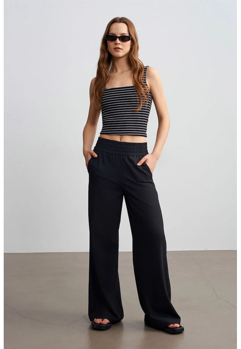 Pantaloni dama - negru - Negru