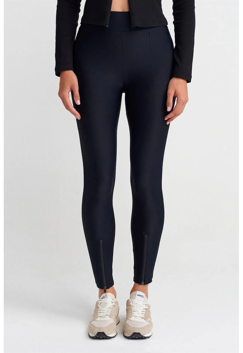 Colanti Femei skinny - talie inalta - 80% poliamida/20% elastan - Bleumarin