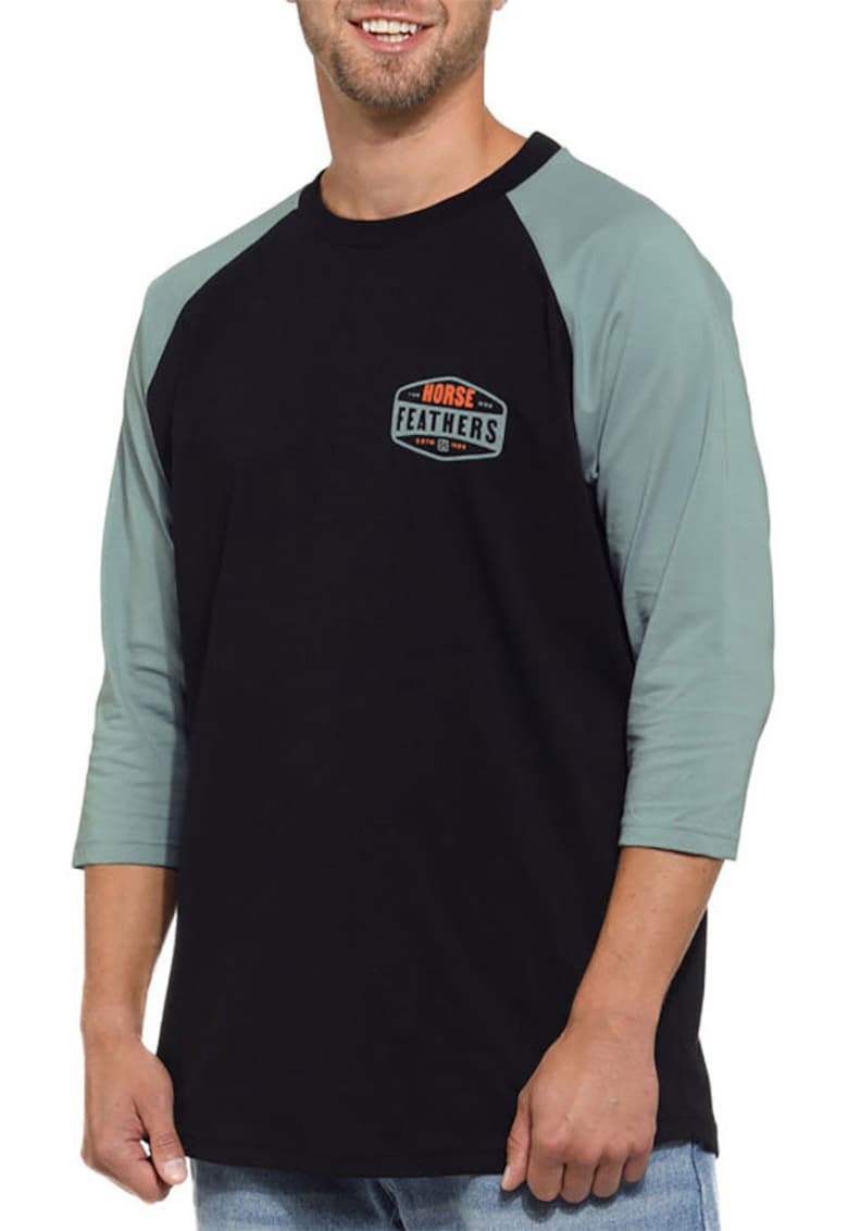 Bluza regular-fit din bumbac cu maneci lungi