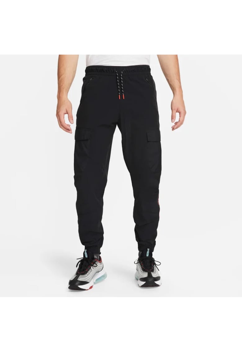 Pantaloni Sportswear Air Max Men's Woven Cargo - Ldwqfwq - Negru